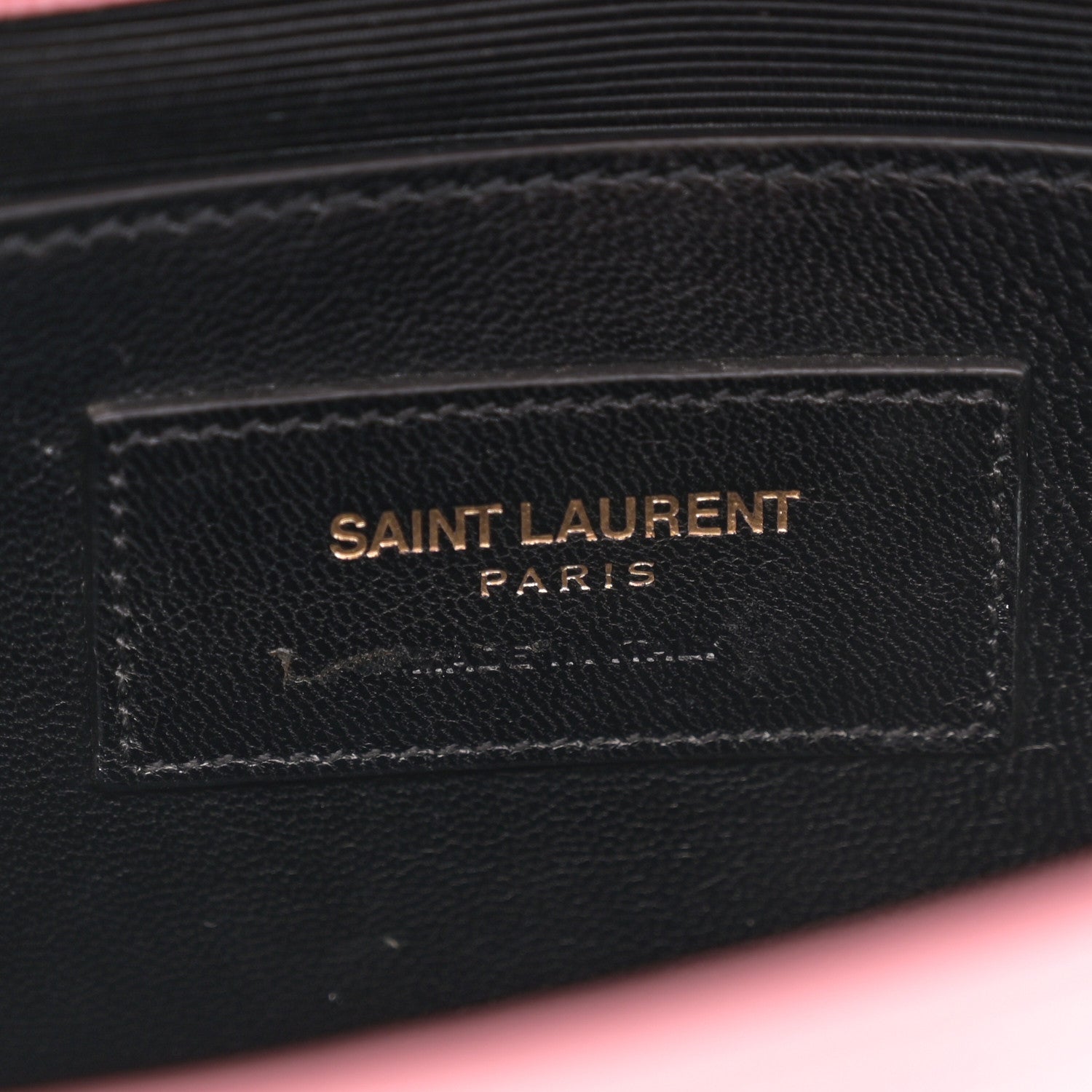 Saint Laurent Grain De Poudre Small Monogram Kate Satchel Dark Rose 6 of 12