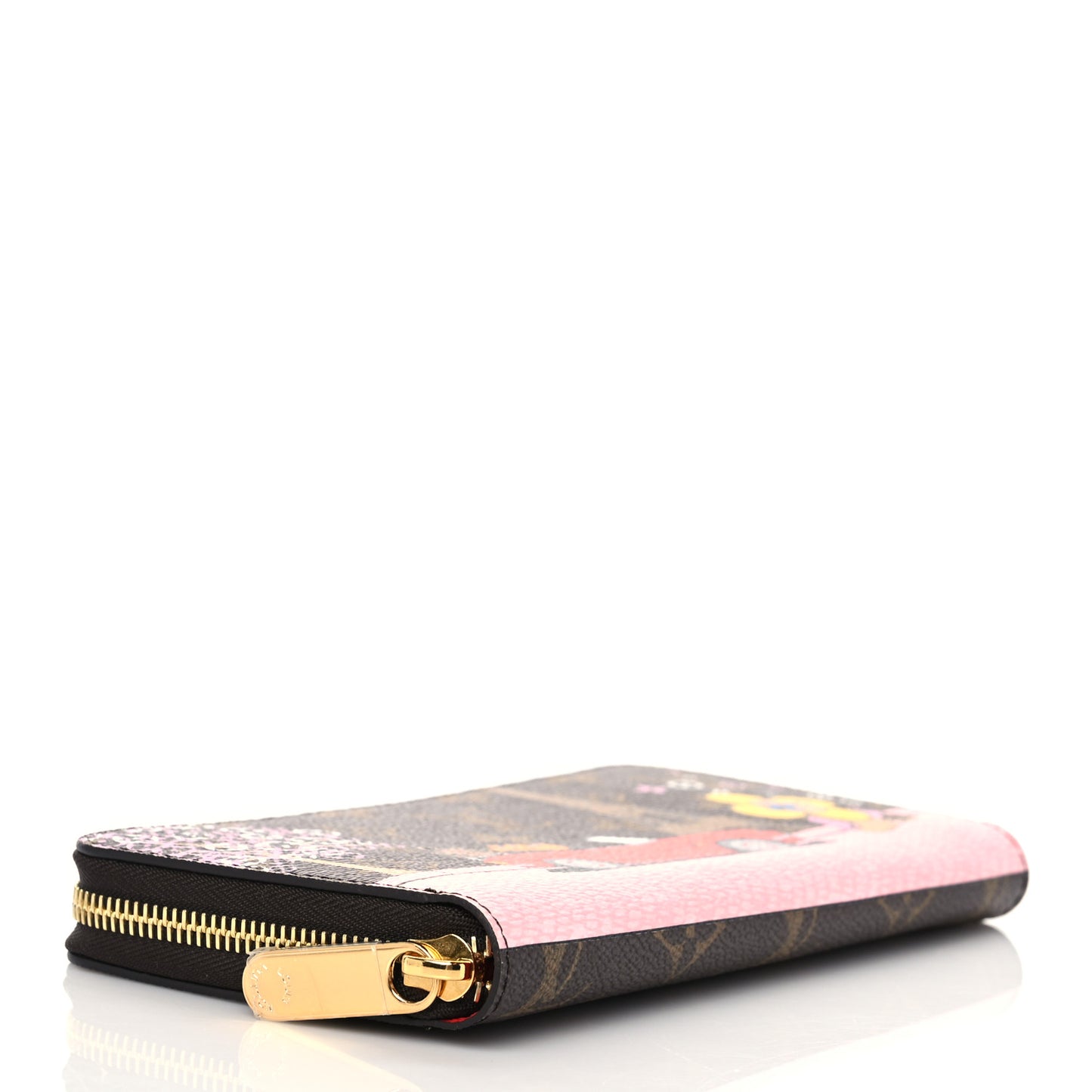 Monogram 2019 Christmas Animation Zippy Wallet