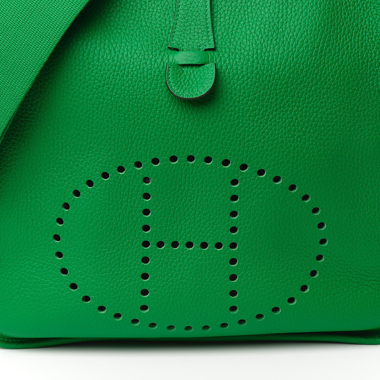 Hermes Taurillon Clemence Evelyne III GM Bambou 7 of 10