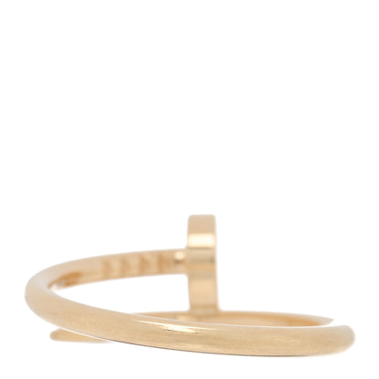 Cartier 18K Yellow Gold Small Juste Un Clou Ring 50 5.25 3 of 5