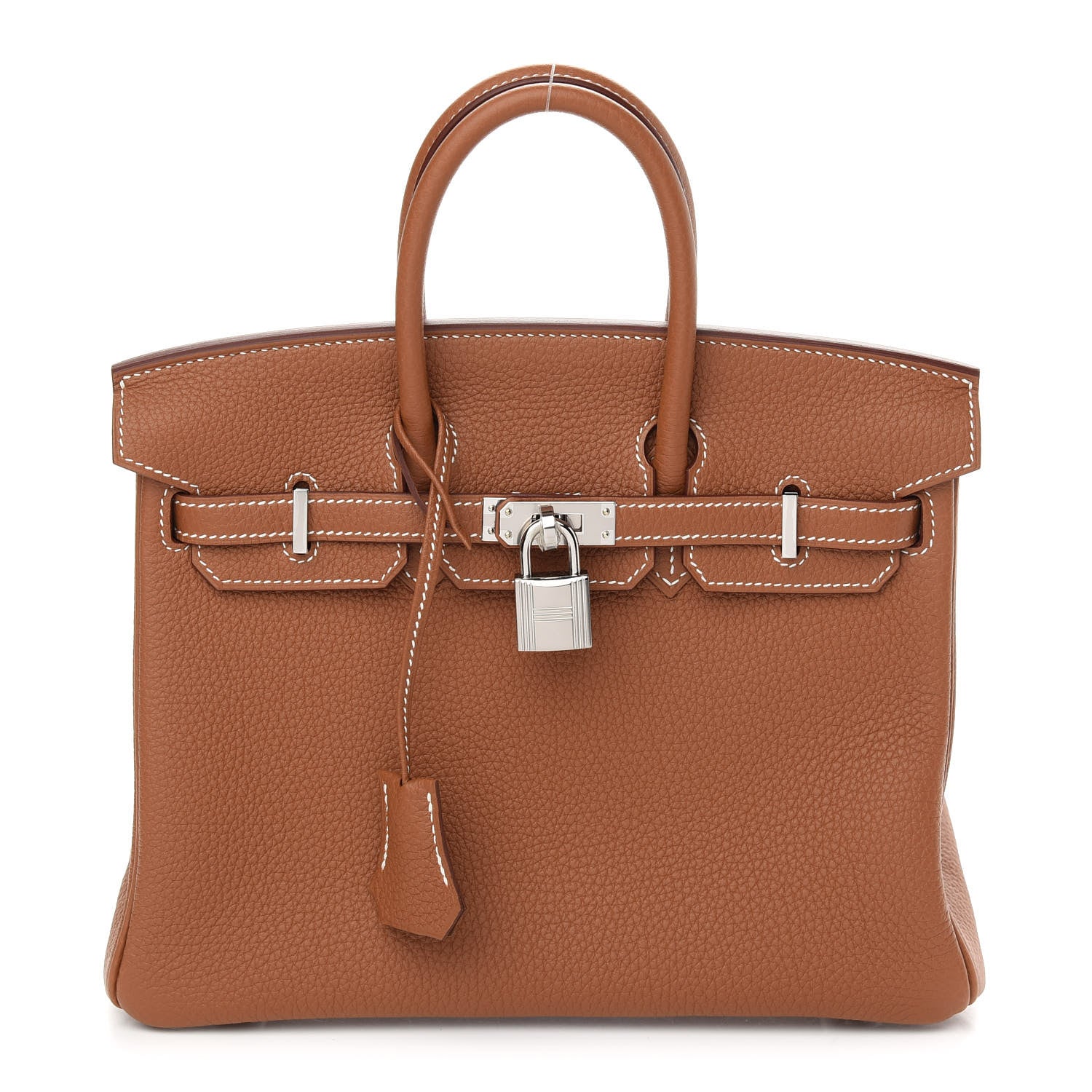 Hermes Togo Birkin 25 Gold 1 of 11