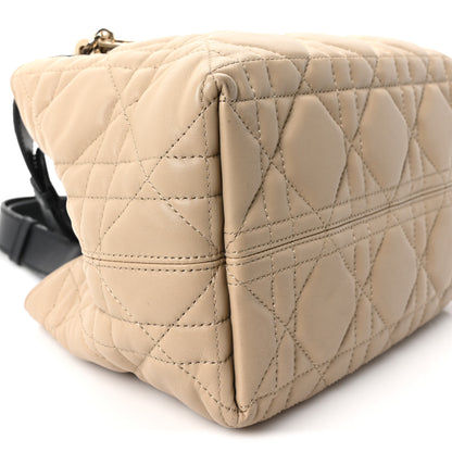 Christian Dior Calfskin Macrocannage Small Toujours Tan Black 10 of 11