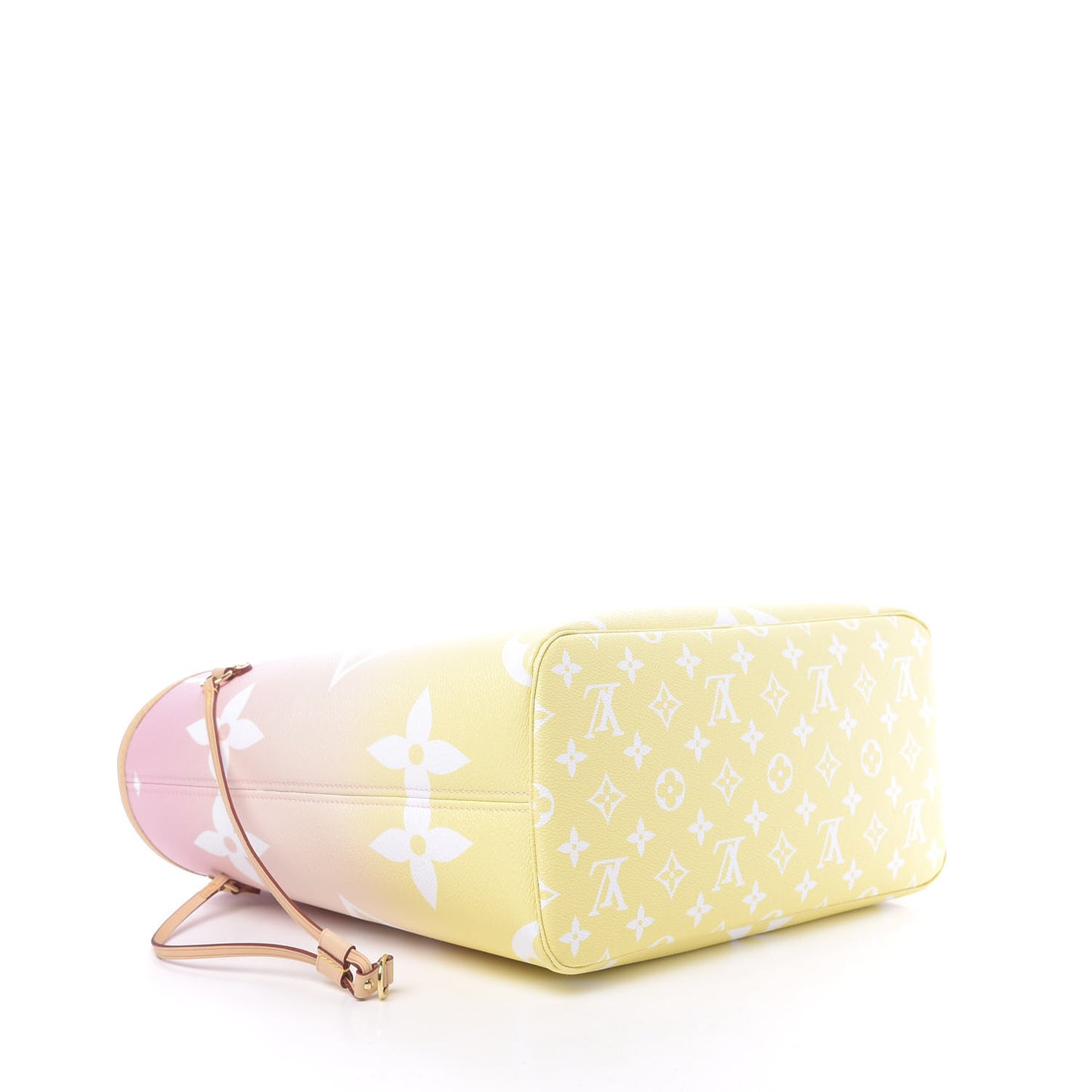 Monogram Giant By The Pool Neverfull MM Light Pink