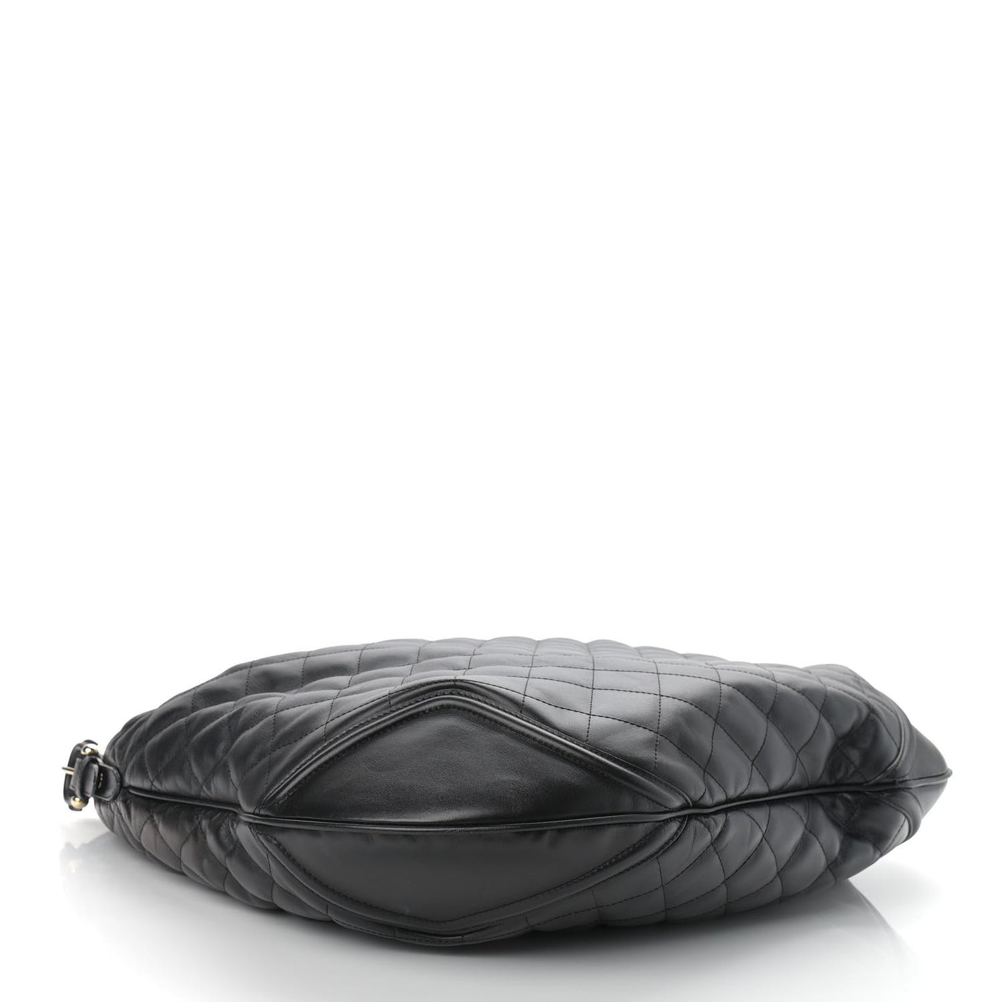 Calfskin Quilted Hoxton Hobo Black