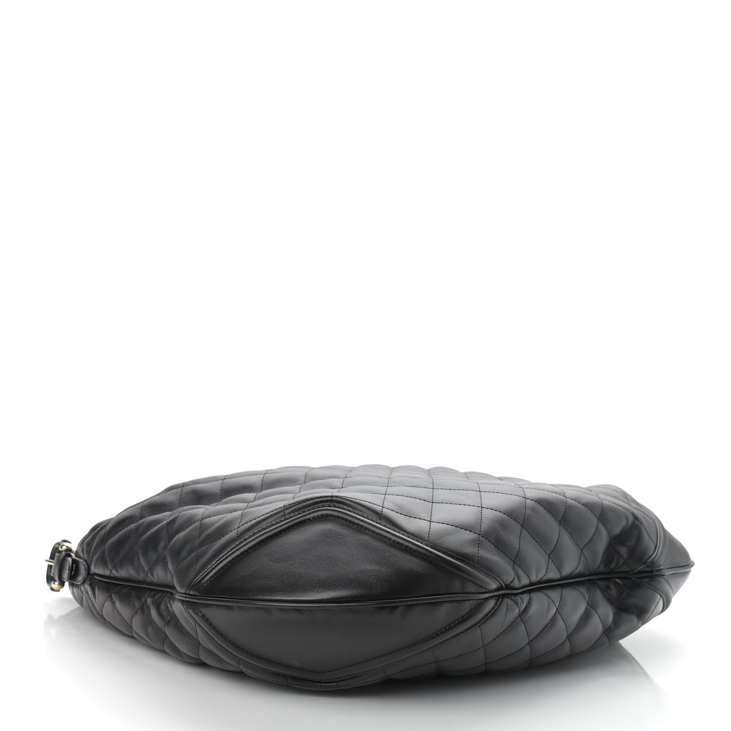 Burberry Calfskin Quilted Hoxton Hobo Black 4 of 14
