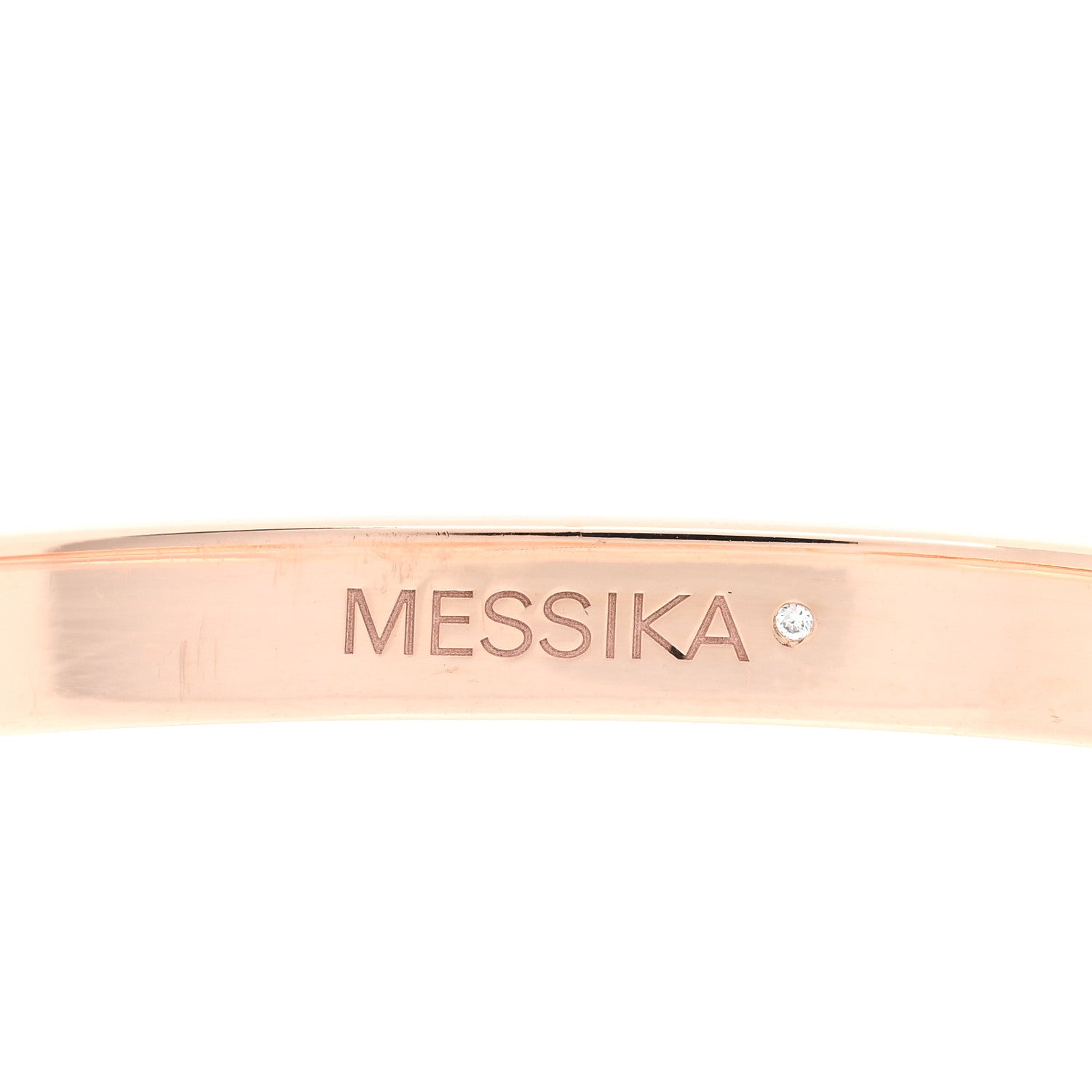 Messika 18K Rose Gold Diamond SM Move Noa Bangle Bracelet S 3 of 3