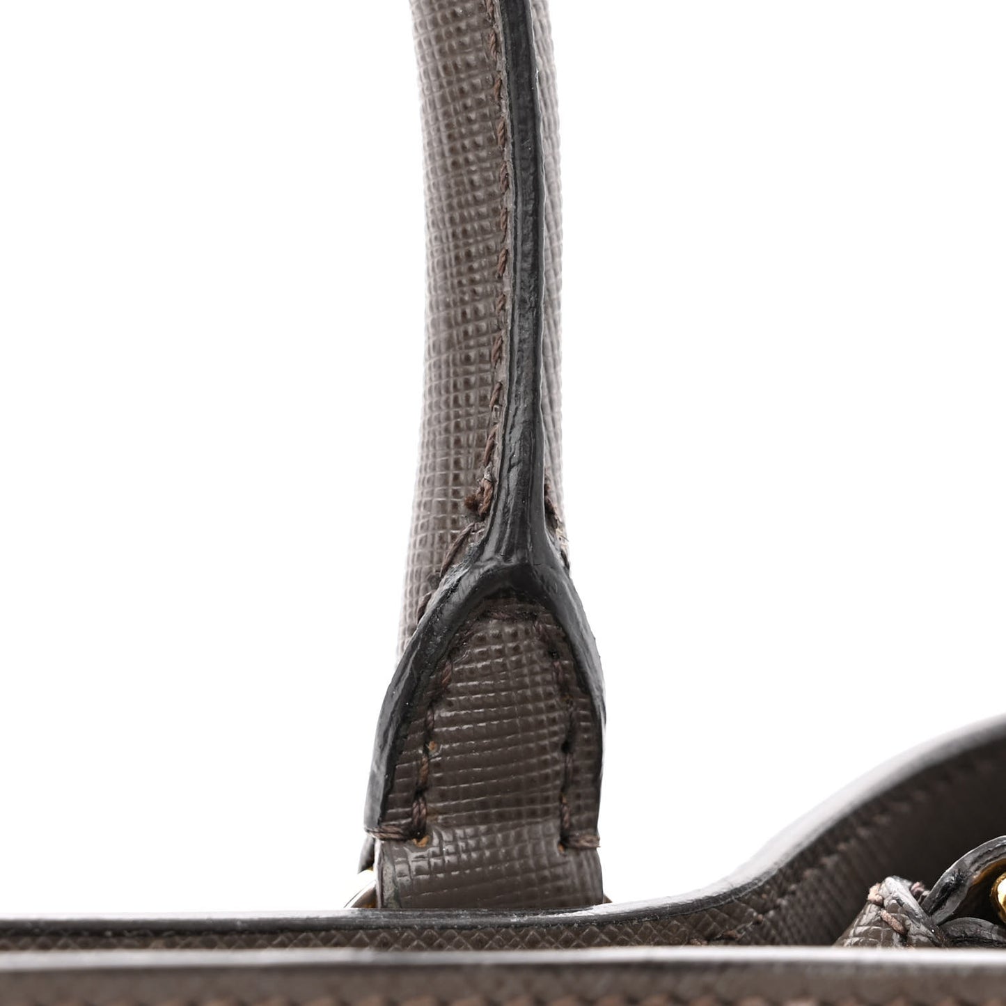 Saffiano Medium Galleria Double Zip Tote Argilla