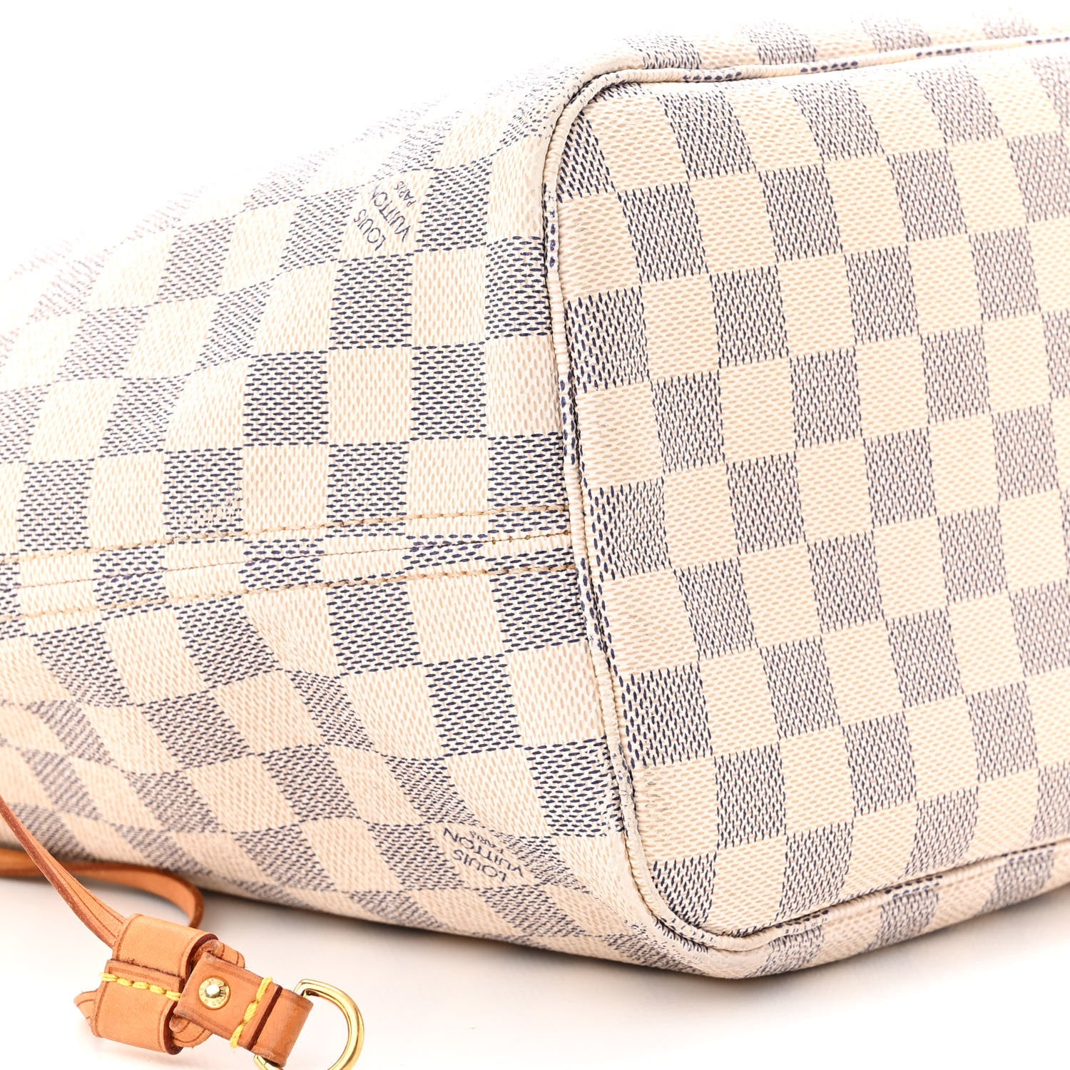 Louis Vuitton Damier Azur Neverfull MM 8 of 10