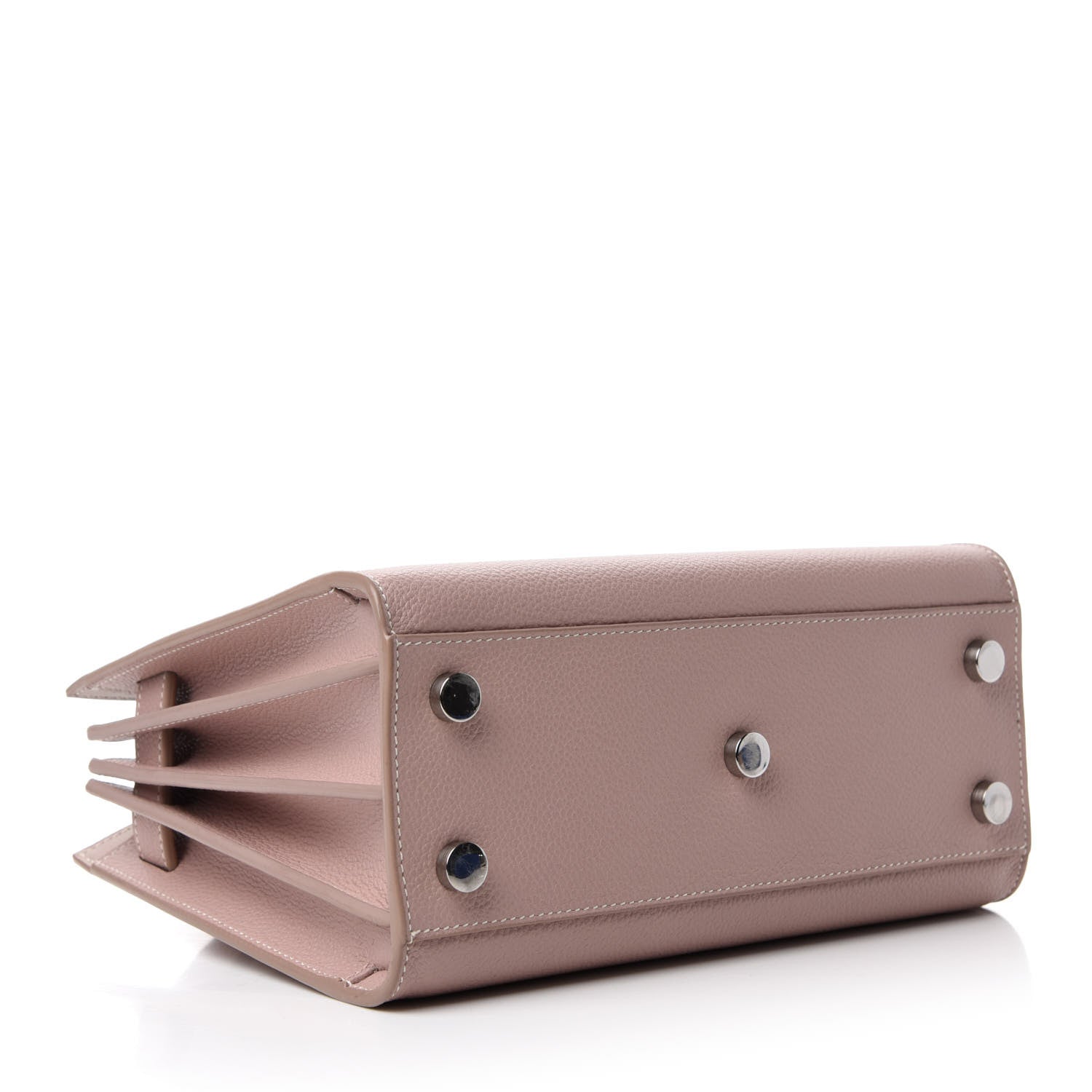 Saint Laurent Grained Calfskin Nano Sac De Jour Antique Rose 5 of 11