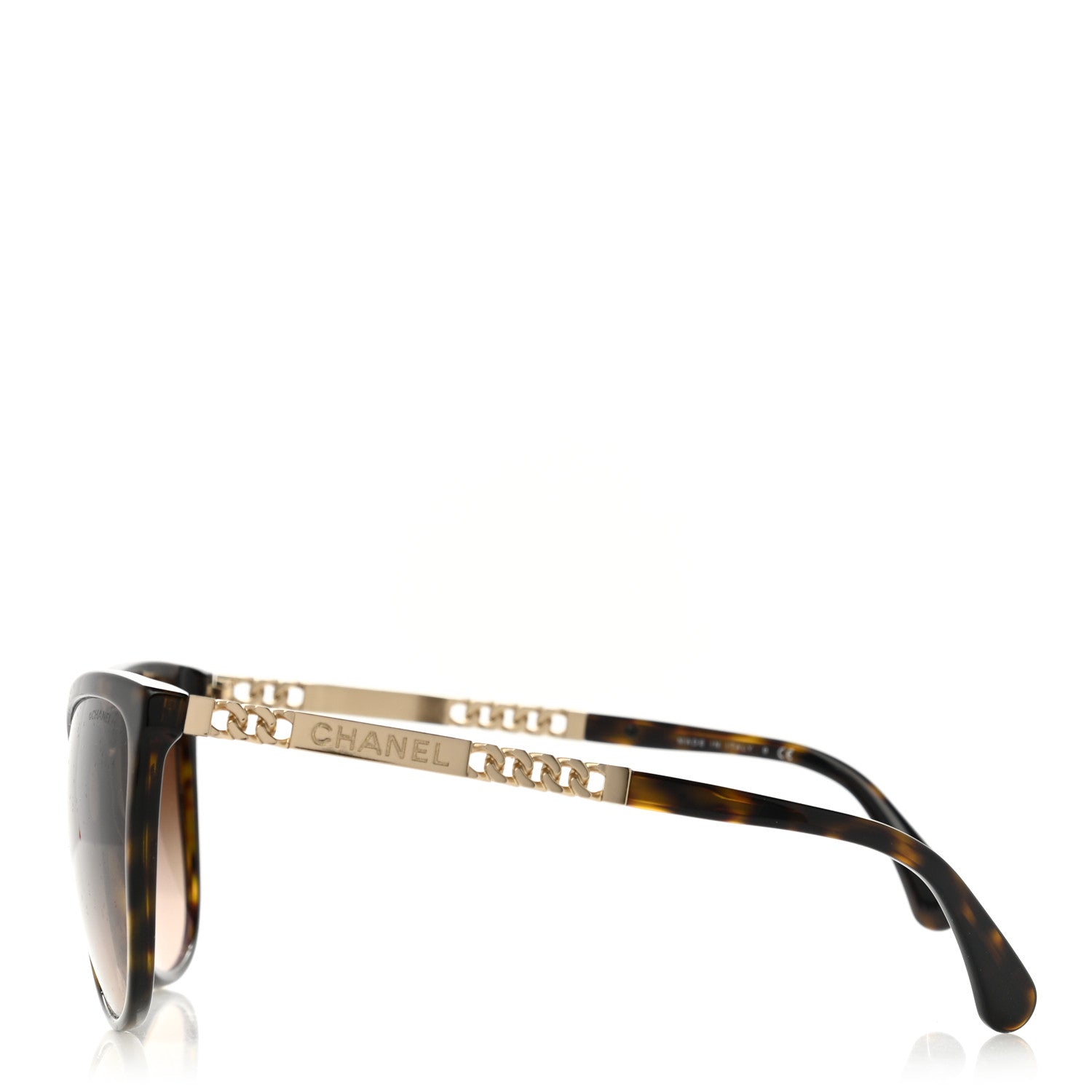 Chanel Chain Sunglasses 5352 Dark Tortoise 3 of 8