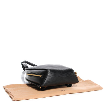 Louis Vuitton Epi Mabillon Backpack Black 4 of 7