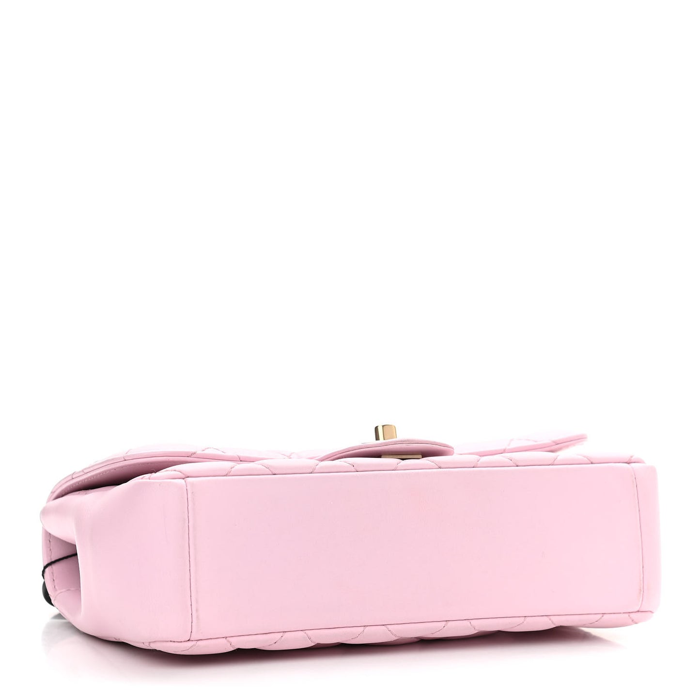 Lambskin Quilted Mini Mademoiselle Chic Flap Pink