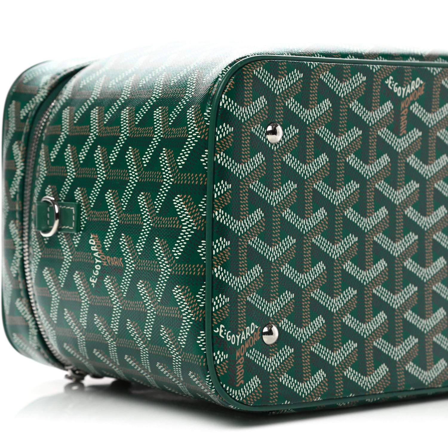 Goyard Goyardine Muse Vanity Case Green 8 of 9