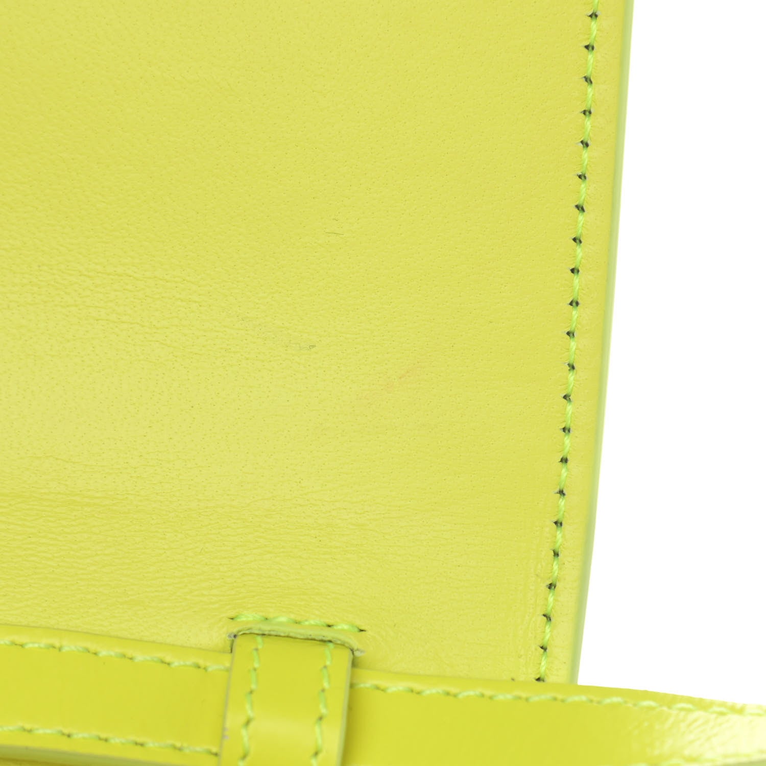 Givenchy Box Calfskin Mini 4G Vertical Bag Fluo Yellow 11 of 12