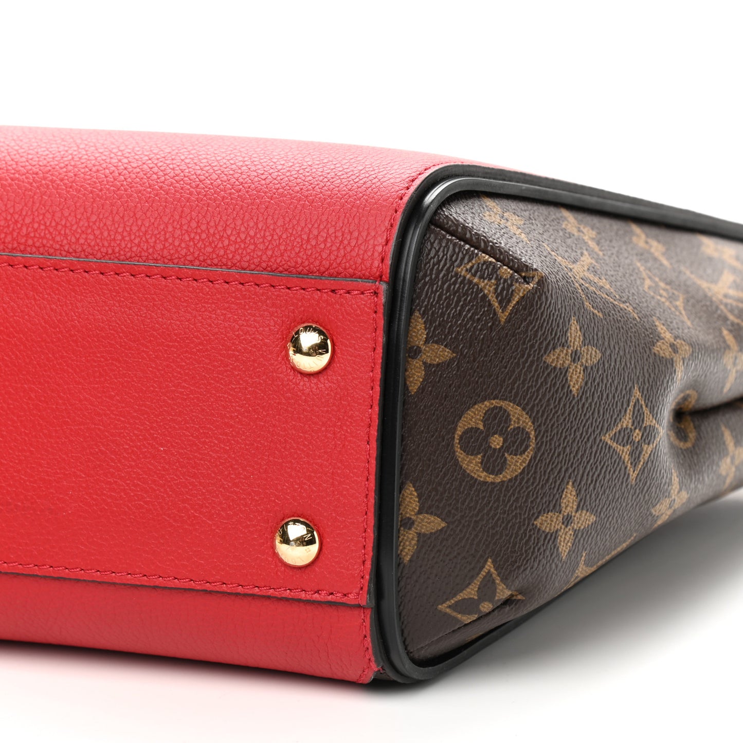 Calfskin Monogram Kimono Tote PM Cherry