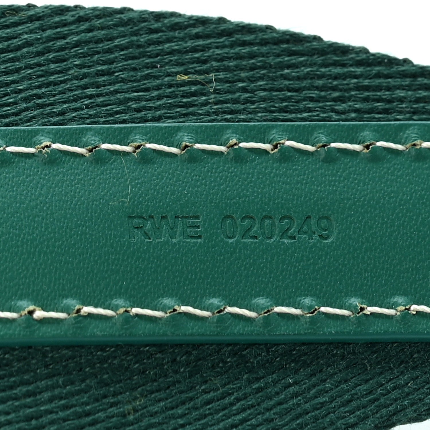 Goyard Canvas Calfskin Adjustable Shoulder Strap Green 5 of 5