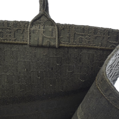 Christian Dior Oblique Denim Book Tote Green 11 of 12