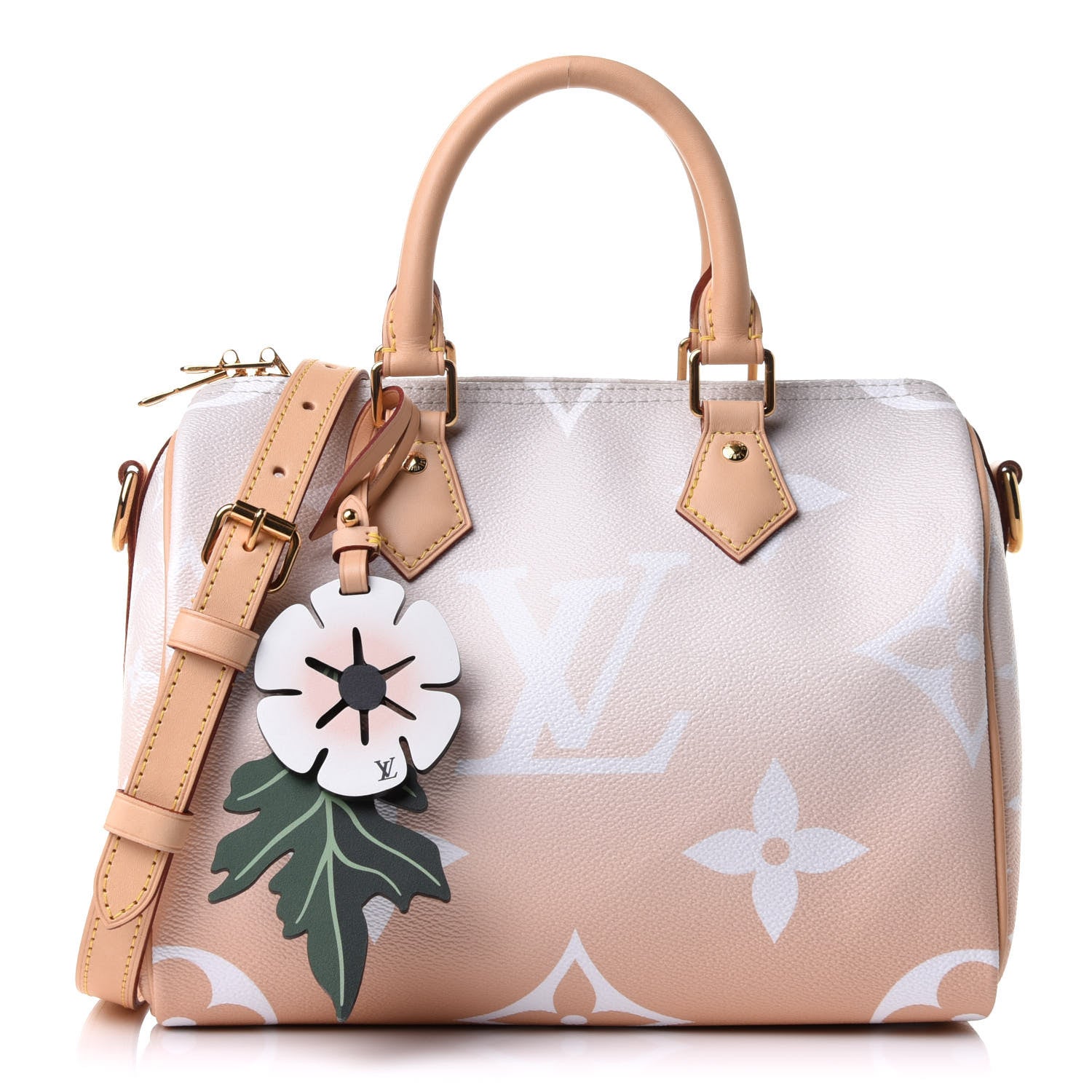 Louis Vuitton Monogram Giant By The Pool Speedy Bandouliere 25 Brume 1 of 12