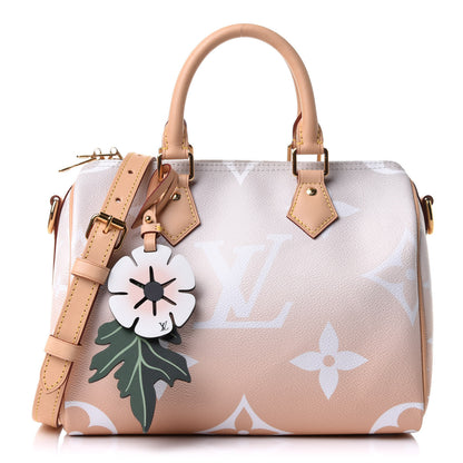 Louis Vuitton Monogram Giant By The Pool Speedy Bandouliere 25 Brume 1 of 12