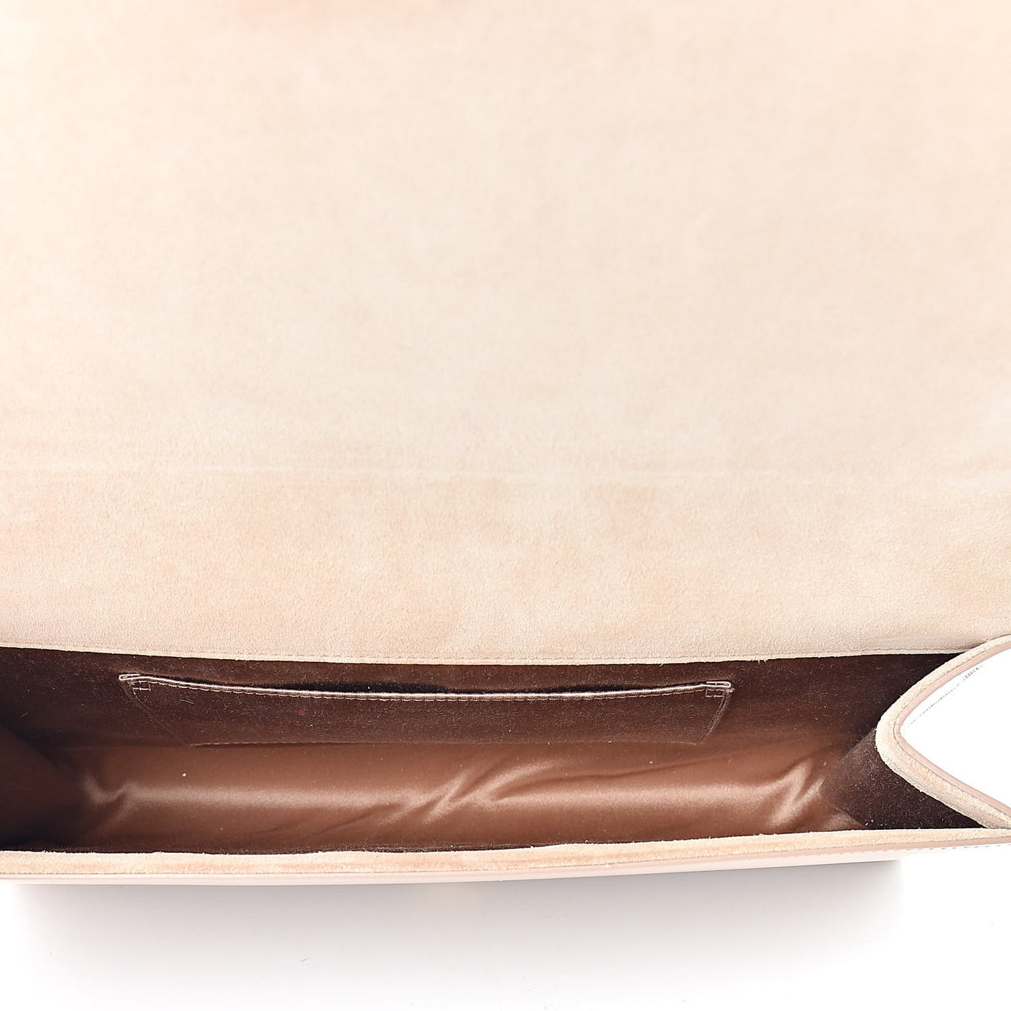 Patent Calfskin Monogram Large Belle De Jour Clutch Chair