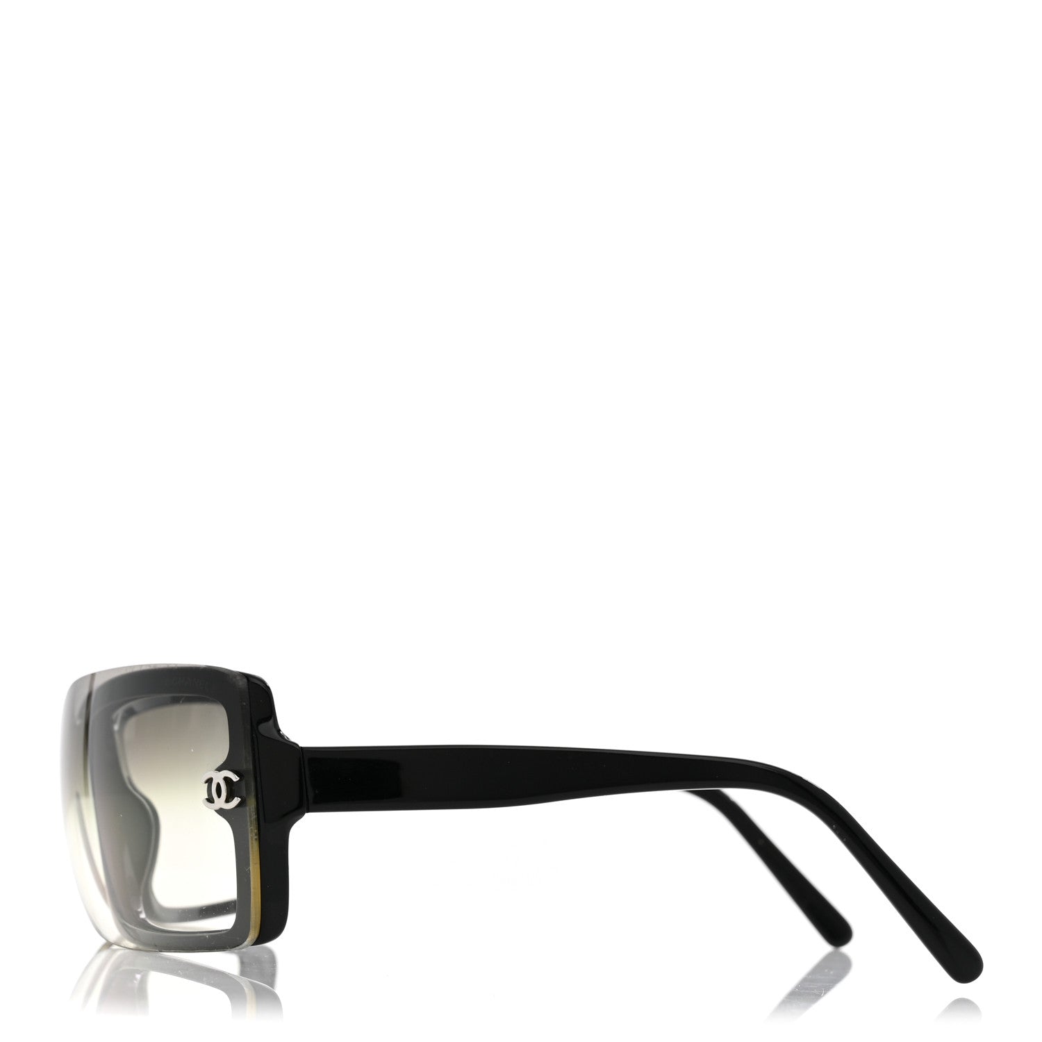 Chanel Acetate CC Logo Sunglasses 5065 Black 3 of 9