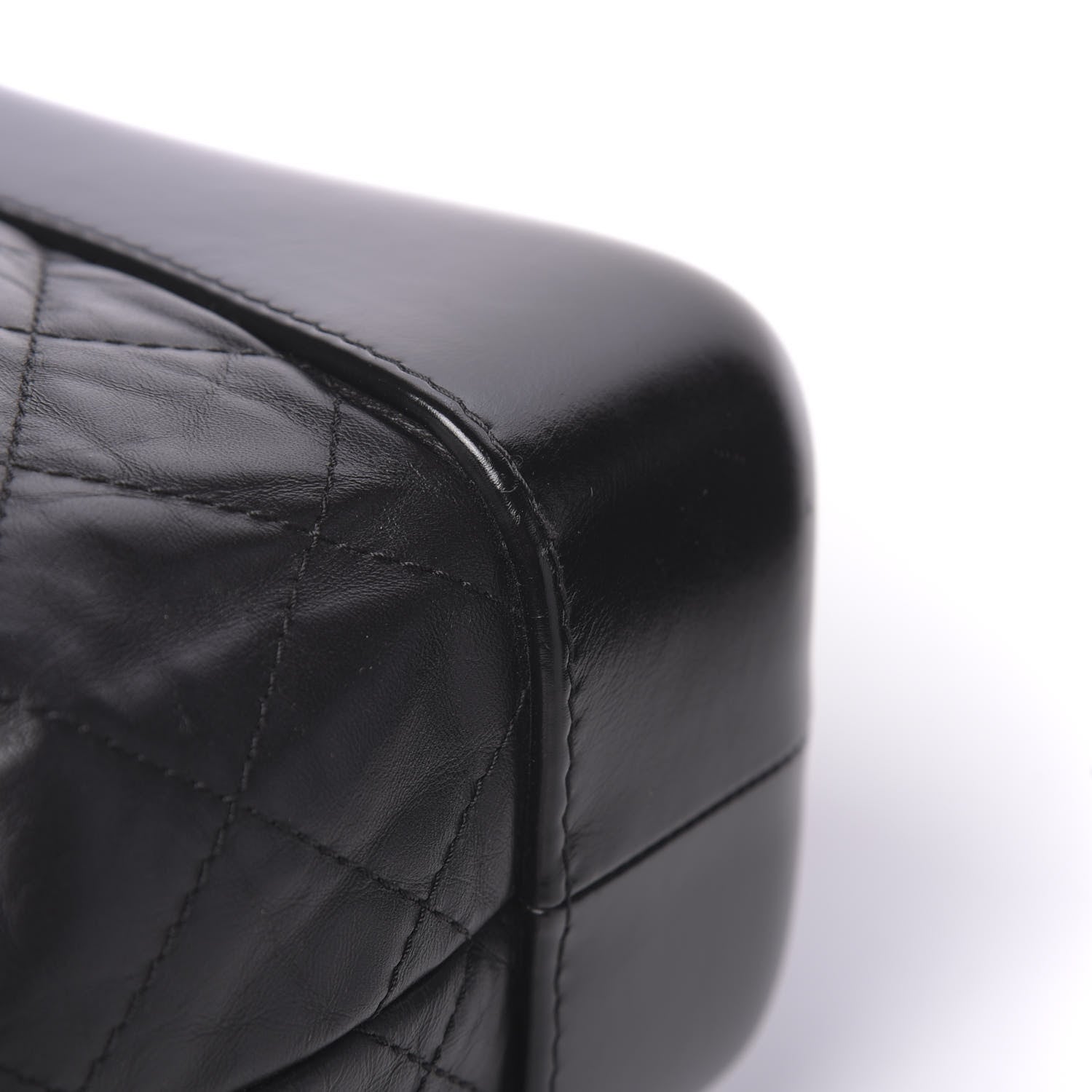 Chanel Aged Calfskin Quilted Small Gabrielle Backpack Black 10 of 14
