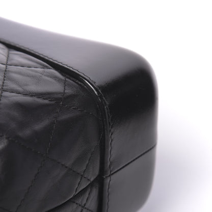 Chanel Aged Calfskin Quilted Small Gabrielle Backpack Black 10 of 14