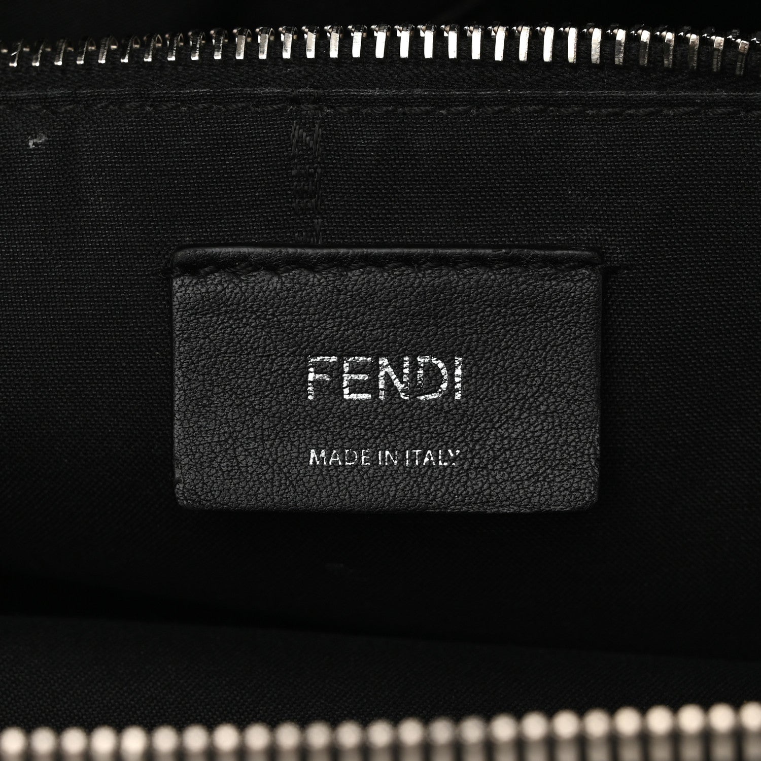 Fendi Vitello Dolce Medium By The Way Boston Bag Black 6 of 11
