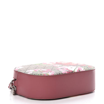 Gucci GG Supreme Monogram Blooms Mini Chain Shoulder Bag Beige Multicolor Dry Rose 4 of 10