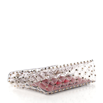 Valentino Garavani PVC Medium Rockstud Spike Shoulder Bag 4 of 9