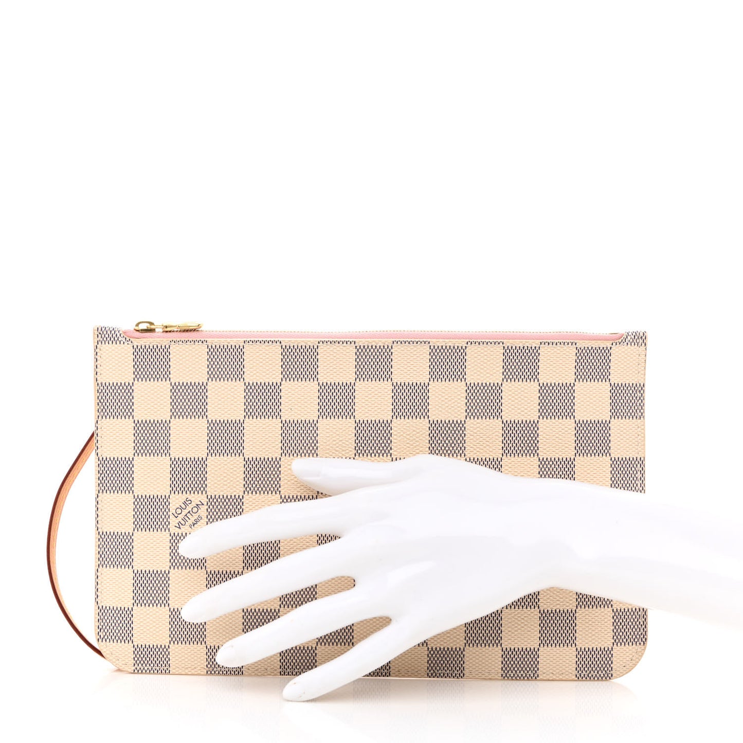 Damier Azur Neverfull MM GM Pochette Rose Ballerine