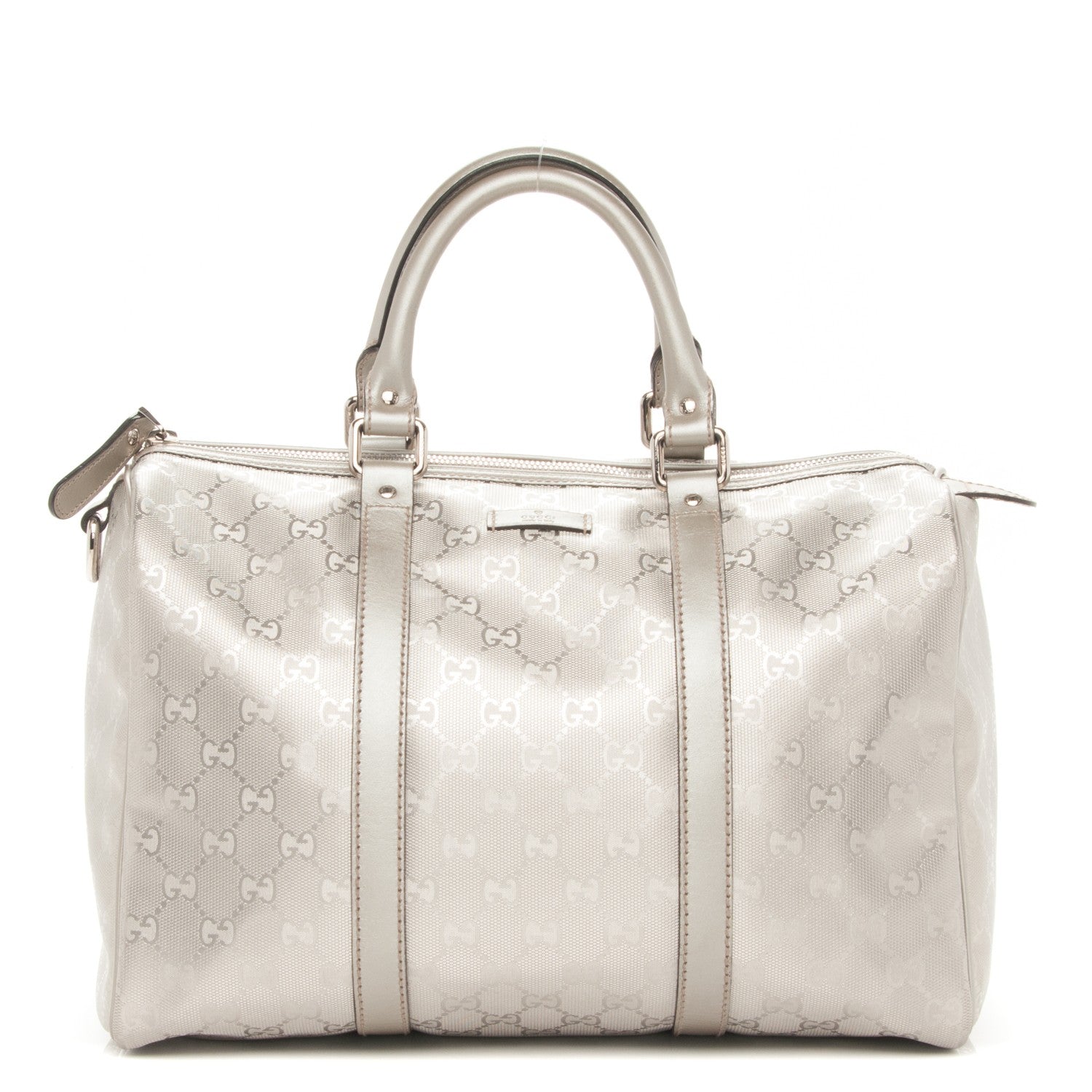 Gucci Imprime Monogram Medium Joy Boston Silver 1 of 8