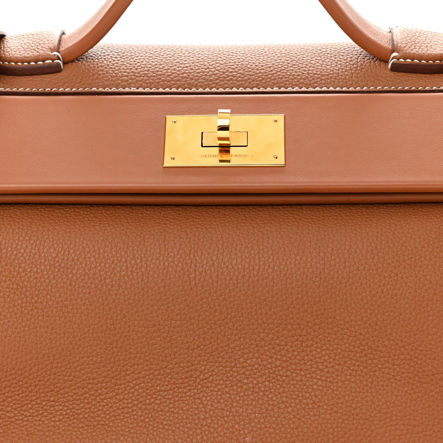 Hermes Taurillon Maurice Swift 24/24 29 Gold 7 of 9