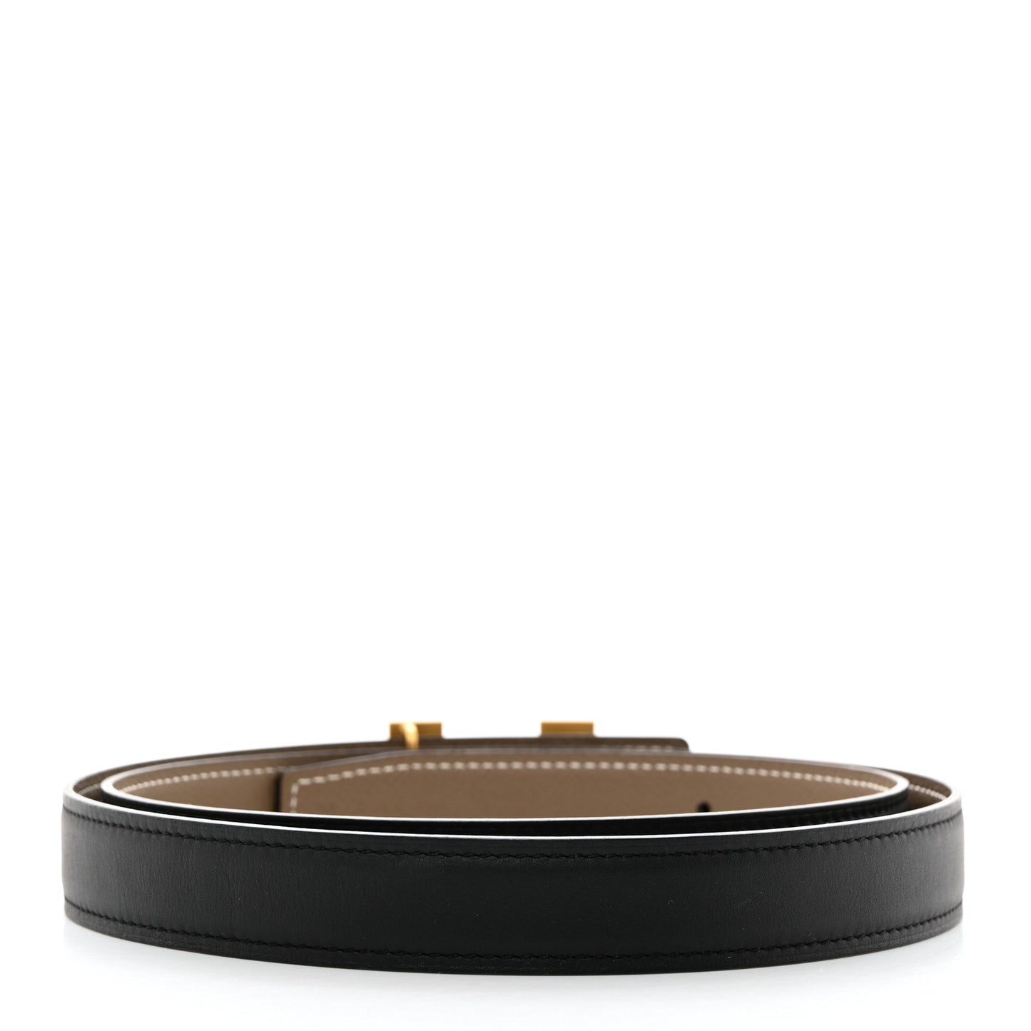 Epsom Swift 24mm Mini Constance Guilloche H Belt 80 32 Etoupe Black