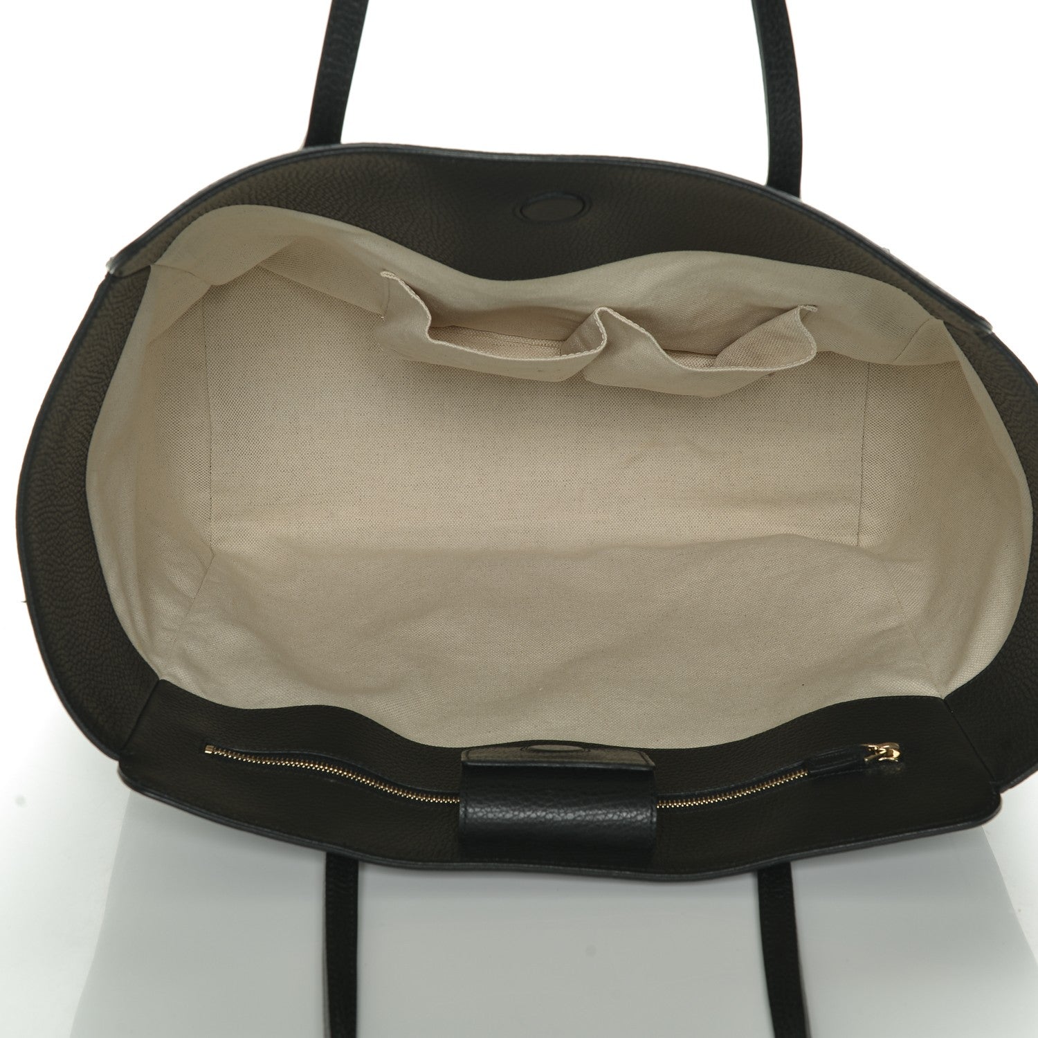 Gucci Pebbled Calfskin Medium Swing Tote Black 5 of 6