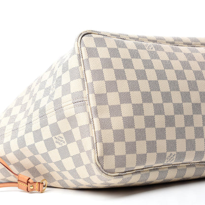 Louis Vuitton Damier Azur Neo Neverfull GM Rose Ballerine 6 of 14