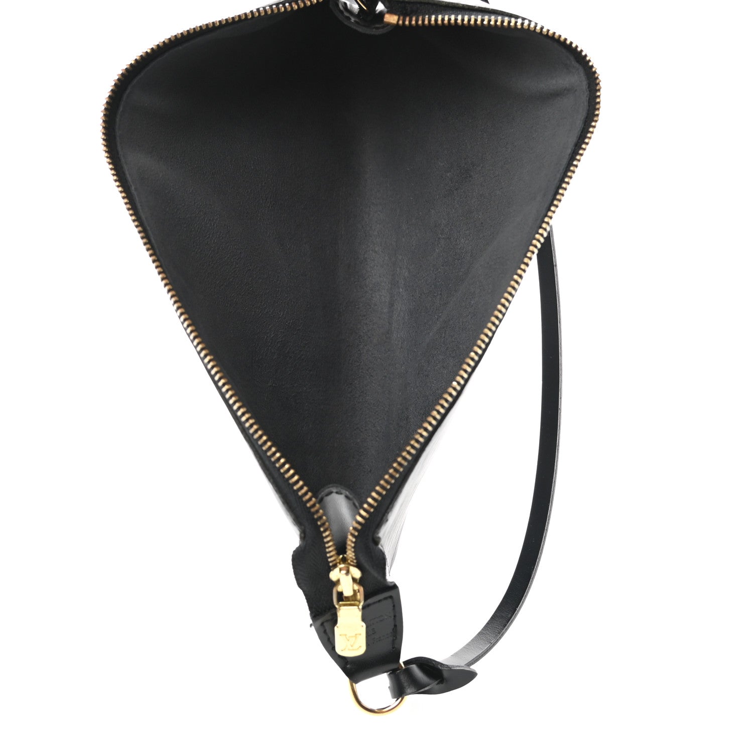 Louis Vuitton Epi Pochette Accessories 24 Black 5 of 13
