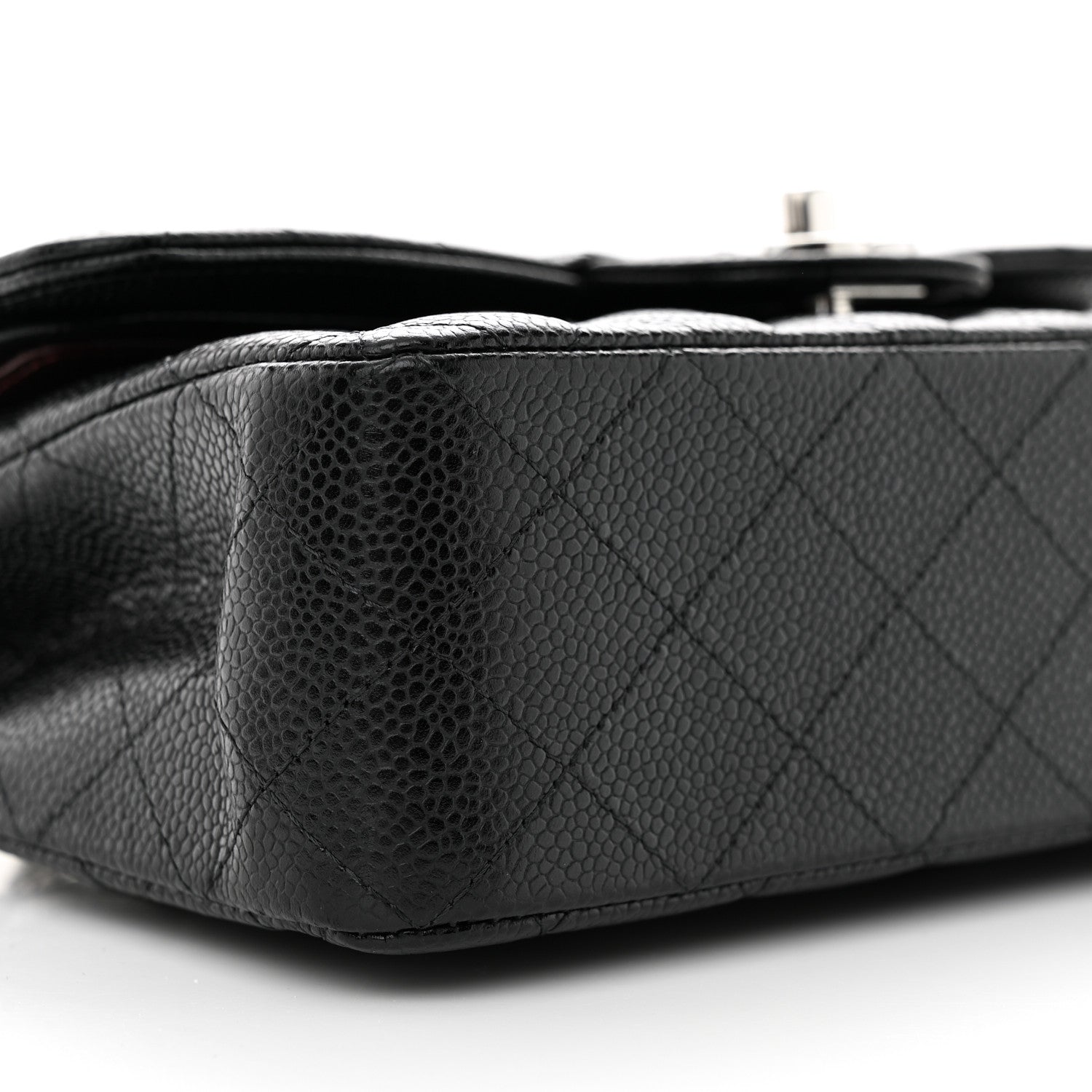 Chanel Caviar Quilted Small Double Flap Black 9 of 10