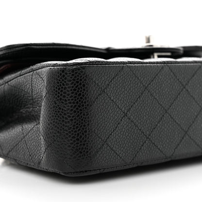 Chanel Caviar Quilted Small Double Flap Black 9 of 10