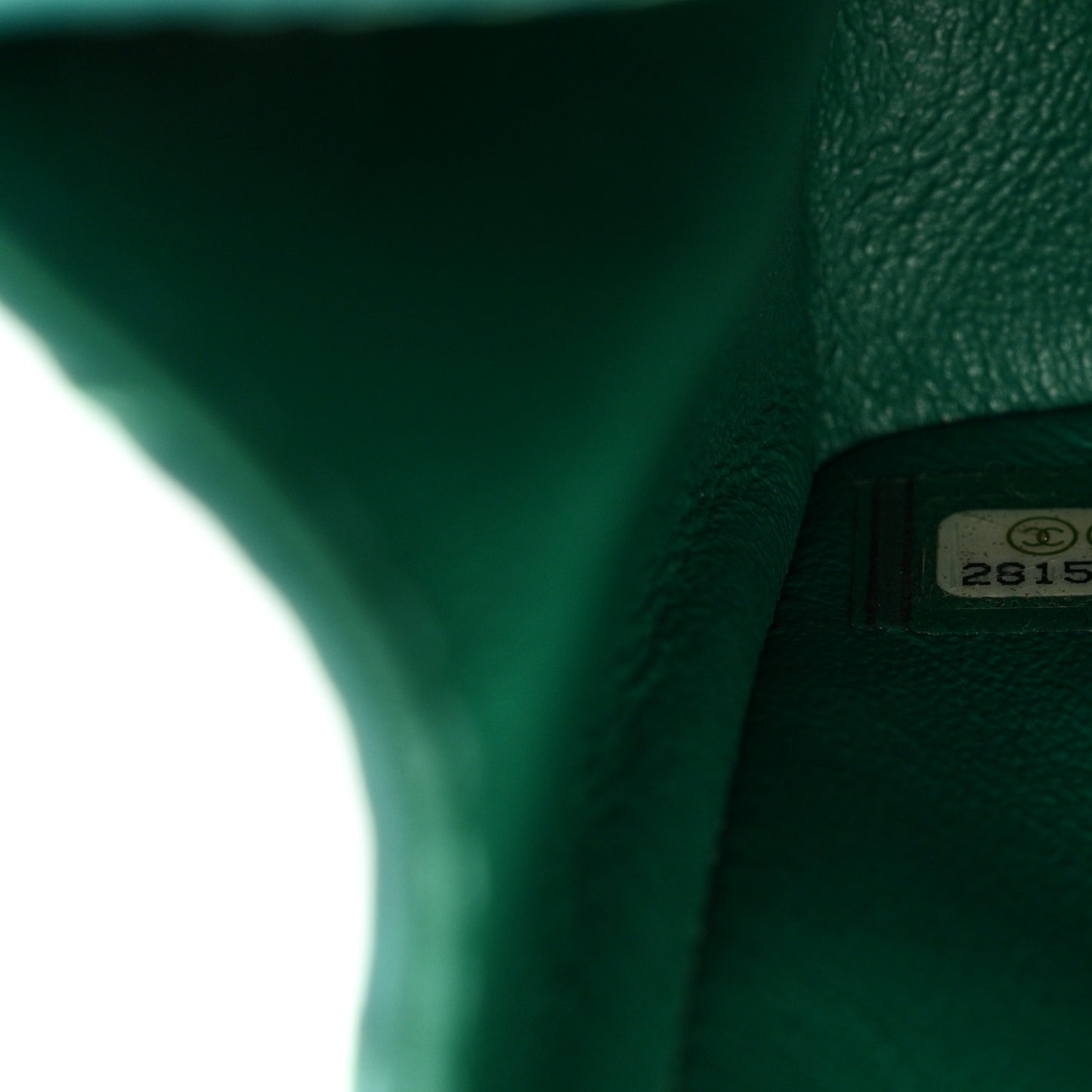 Aged Calfskin Quilted 2.55 Reissue Mini Flap Green