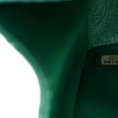 Chanel Aged Calfskin Quilted 2.55 Reissue Mini Flap Green 7 of 11