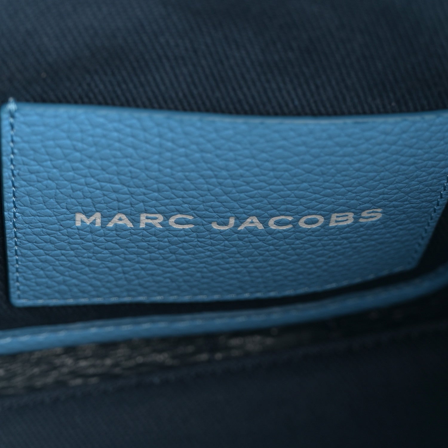 Marc Jacobs Grained Calfskin Medium The Tote Bag Spring Blue 6 of 11