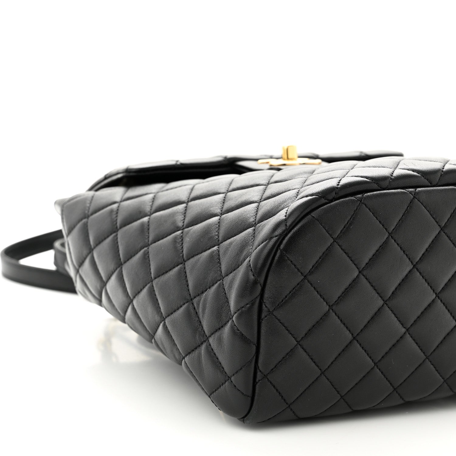 Chanel Lambskin Quilted Small Urban Spirit Backpack Black 9 of 11