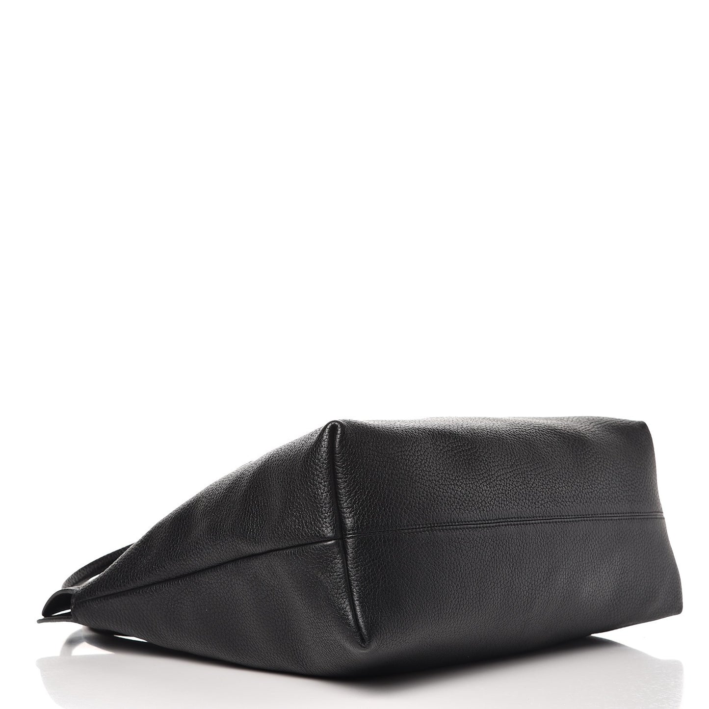 London Grainy Calfskin Medium Baynard Tote Black