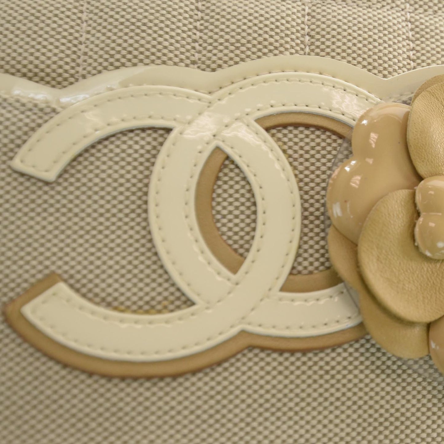 Canvas Camellia N°5 Tote