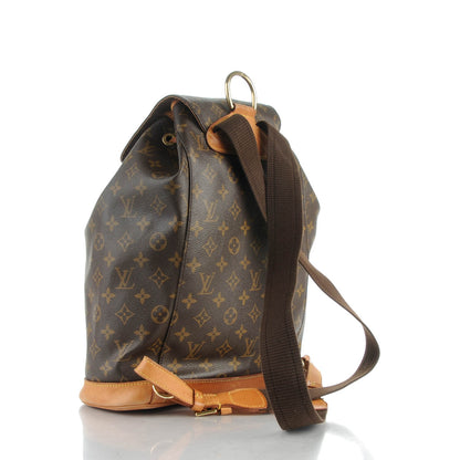 Louis Vuitton Monogram Montsouris GM Backpack 3 of 10