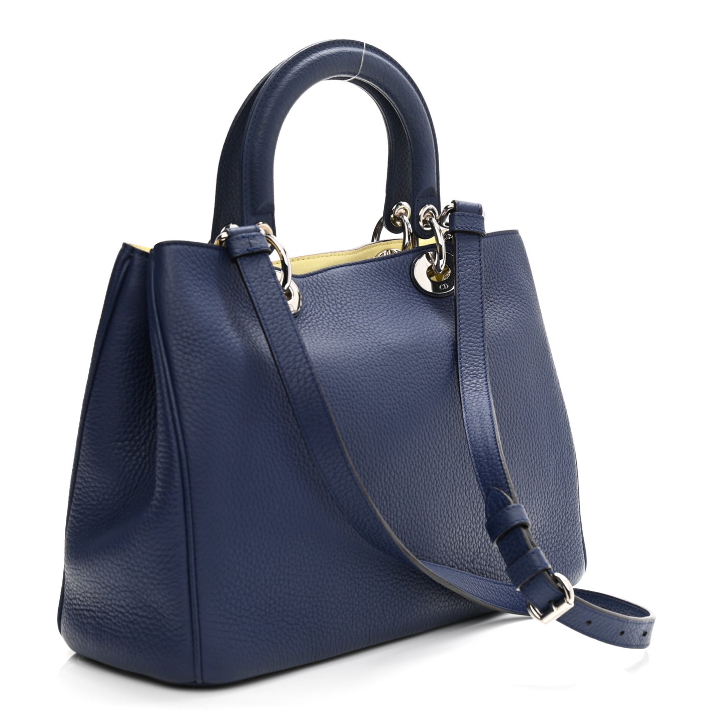 Bullcalf Medium Diorissimo Tote Blue