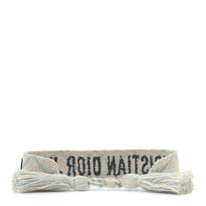 Christian Dior Woven Cotton J'Adior Friendship Bracelet Beige 3 of 4