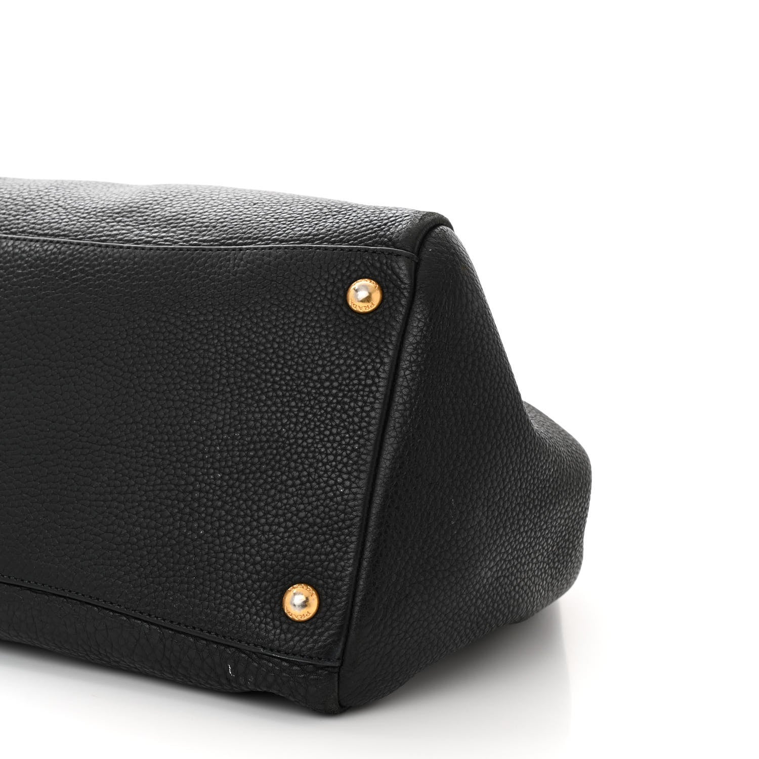 Prada Vitello Daino Shopping Satchel Black 10 of 17