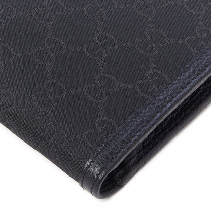 Gucci Nylon Monogram Bi-Fold Wallet Black 4 of 8
